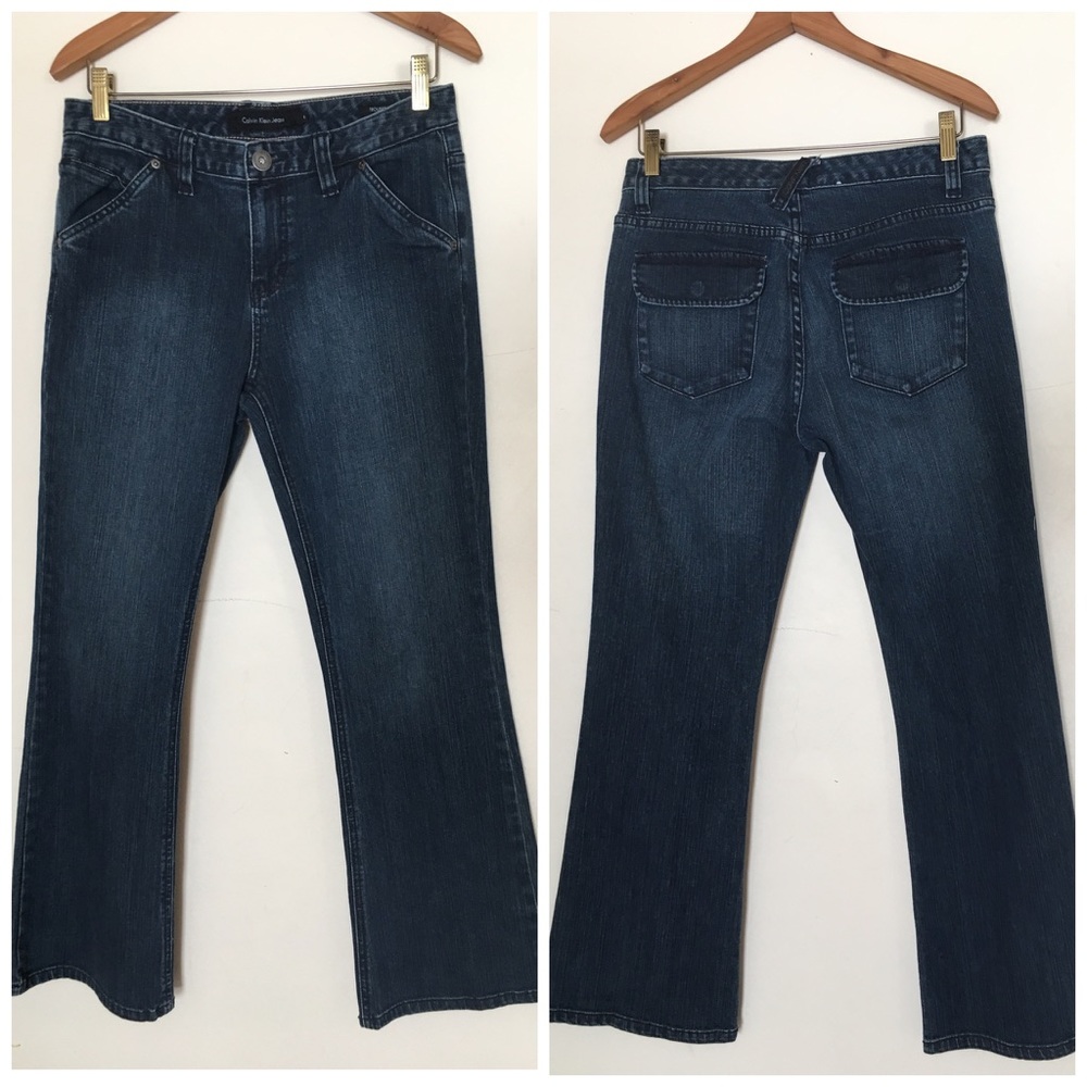 Calvin Klein Women's Blue Trouser Jeans - 8 - Picture 1 of 8